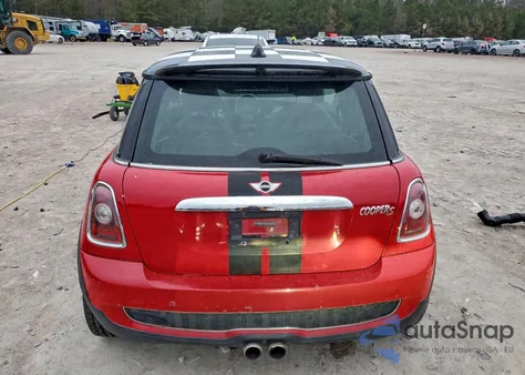 2009 Mini Cooper S z USA, uszkodzony, nr VIN WMWMF73599TW86600